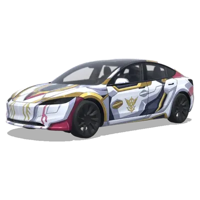 코드 기아스 랜슬롯 (Coge geass lancelot.) – 테슬라 Model 3 랩핑