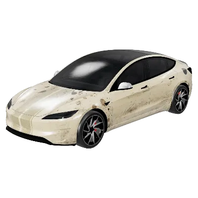 사막 레이서 (Desert Racer) – 테슬라 Model 3 랩핑