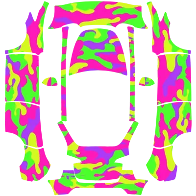 neonswim – Tesla Model Y wrap