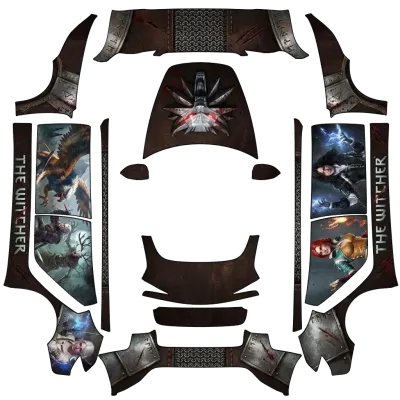 The Witcher (Witcher) – Tesla Model 3 Wrap