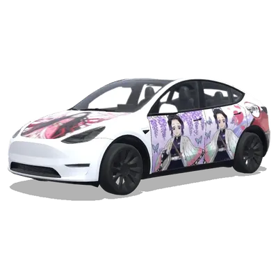 Demon Slayer Anime Girls (鬼灭之刃动漫女角色) – Tesla Model Y wrap