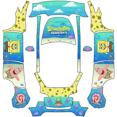 SpongeBob (Sponge bob) – Tesla Model Y Wrap