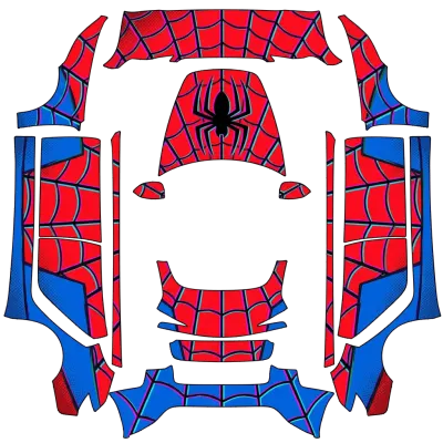 SpiderMan Comic – Tesla Model 3 wrap