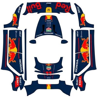 Red Bull Racing – Tesla Model 3 wrap