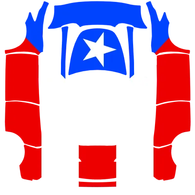 Puerto Rican Flag – Tesla Model Y wrap
