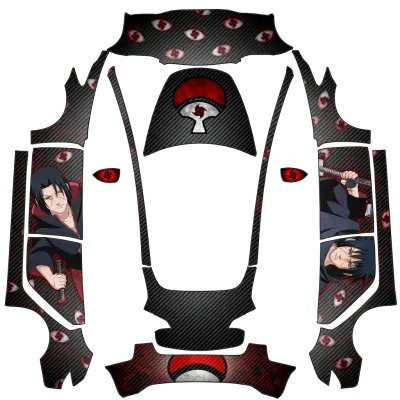 宇智波（Uchiha） – 特斯拉 Model 3 塗裝