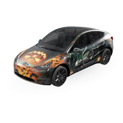 Dovleac – covering Tesla Model Y