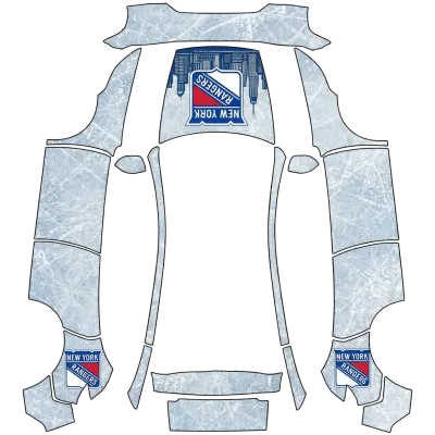 New York Rangers – Tesla Model Y wrap