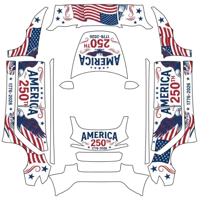 America 250 – covering Tesla Model 3