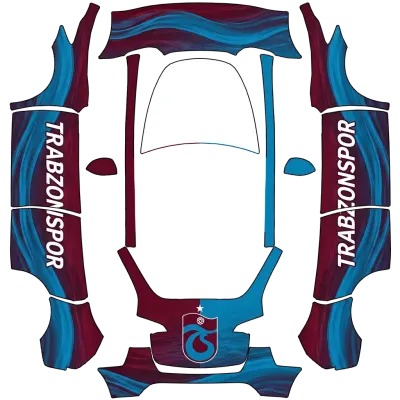 트라브존스포르 (trabzonspor) – 테슬라 Model Y 랩핑
