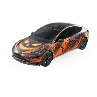 Halloween (HALLOWEEN) – covering Tesla Model 3