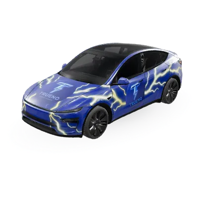 ブルー ロンギング テスラ Y (Blue longing Tesla Y) – テスラ Model Y ラッピング