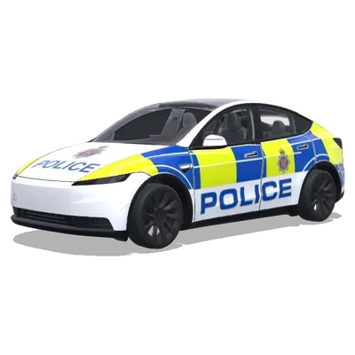 Полиция Великобритании (uk police) – оклейка Tesla Model Y