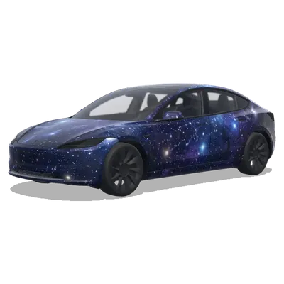 별빛 (星空) – 테슬라 Model 3 랩핑