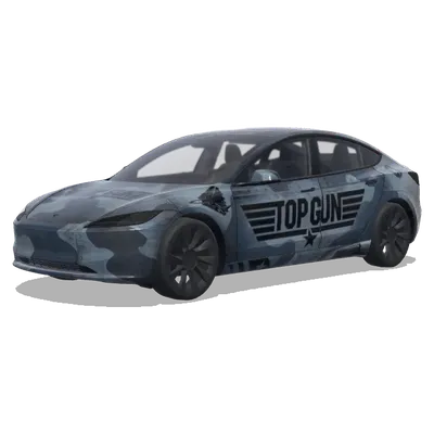 Top Gun (TOPGUN) – Tesla Model 3 Wrap