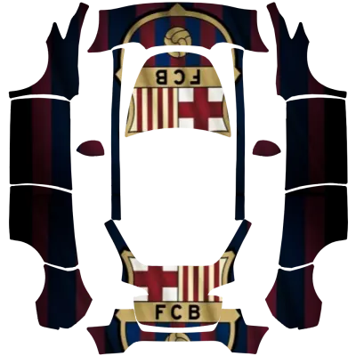 FC Barcelona (BarcalonaFc) – Tesla Model Y Wrap