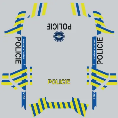 체코 경찰 (Policie CR) – 테슬라 Model 3 랩핑