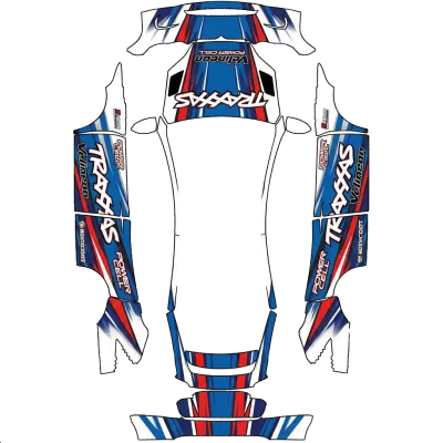 Traxxas (traxxas) – Tesla Model X Wrap