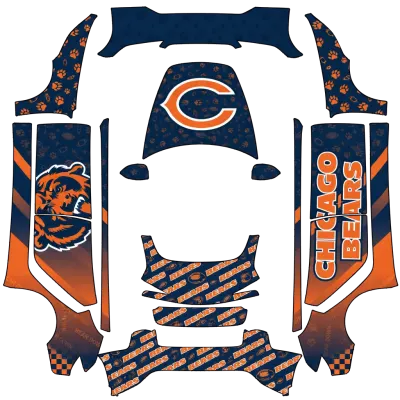 Chicago Bears – Tesla Model 3 Wrap