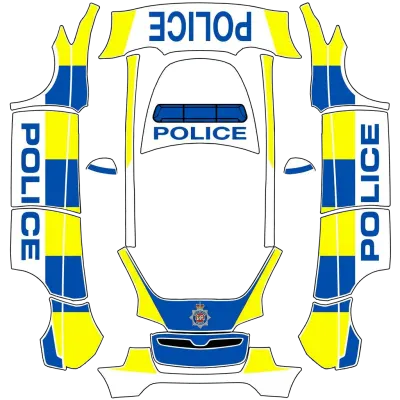 英國警察（uk police） – 特斯拉 Model Y 塗裝