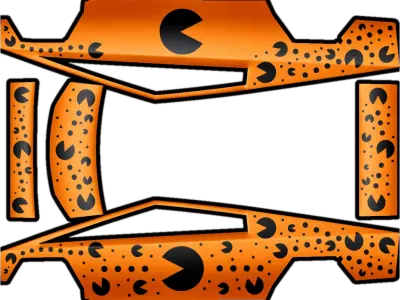 Pac-Man (Pacman) – Tesla Cybertruck Wrap