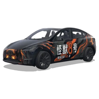 怪獣8号 (괴수8호) – テスラ Model Y ラッピング