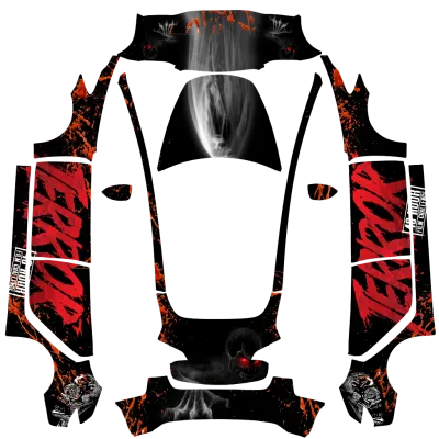 恐怖（Terror） – 特斯拉 Model 3 塗裝