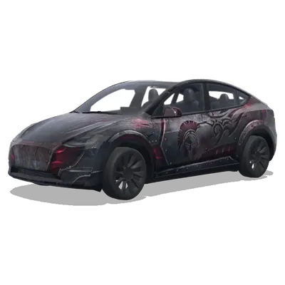 warrior – Tesla Model Y wrap