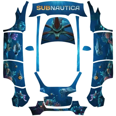 Subnautica – Tesla Model Y Wrap