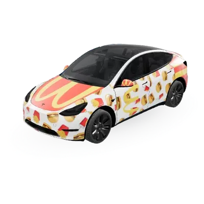 McDonald's Fun (mc_donalds_fun) – оклейка Tesla Model Y