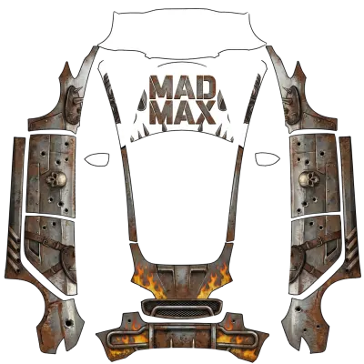 Mad Max (MadMax) – Tesla Model 3 Wrap