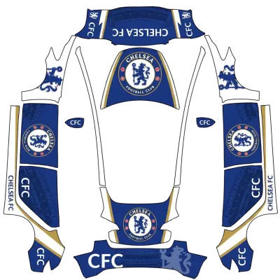 Chelsea Fc – Tesla Model 3 wrap