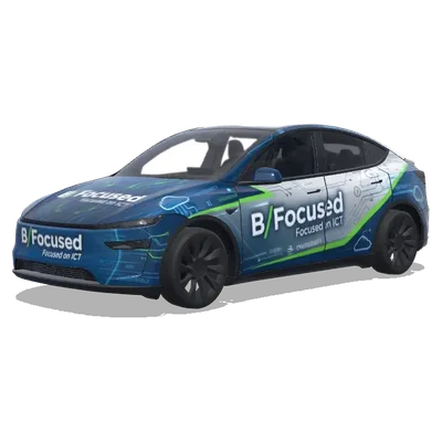 Дизайн B_Focused – оклейка Tesla Model Y