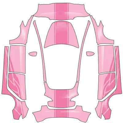 粉色（pink） – 特斯拉 Model 3 塗裝