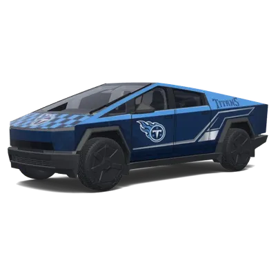 テネシータイタンズ – テスラ Cybertruck ラッピング