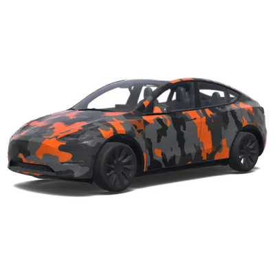Wie Nummer 2 (Make it look like number 2) – Tesla Model Y Wrap