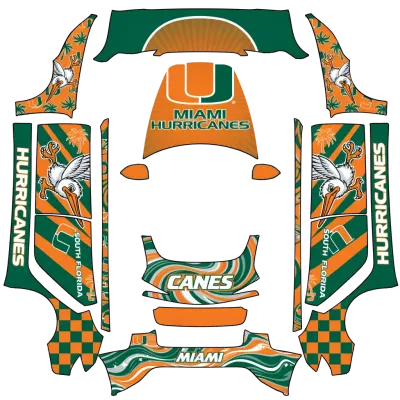 Canes – Tesla Model 3 Wrap