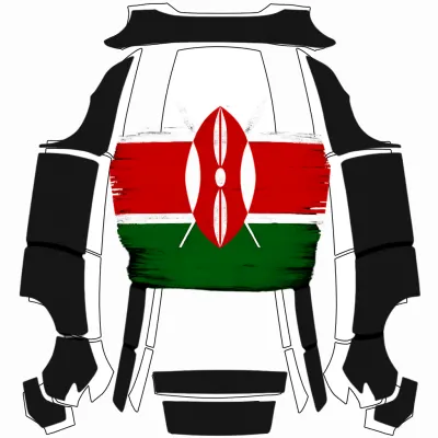肯亞國旗（Kenyan Flag） – 特斯拉 Model Y 塗裝