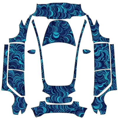 Johng Blaue Schlange (johng-bluesnake) – Tesla Model 3 Wrap