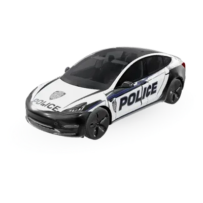 モデル3 ポリス (Model 3 Police) – テスラ Model 3 ラッピング