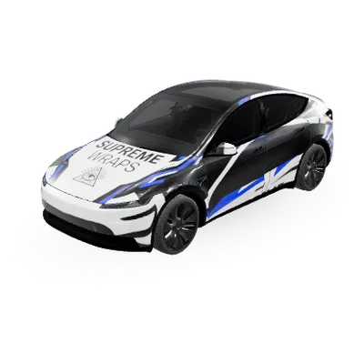 Supreme (슈프림) – Tesla Model Y Wrap
