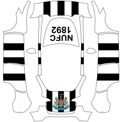 Toon Army – оклейка Tesla Model Y