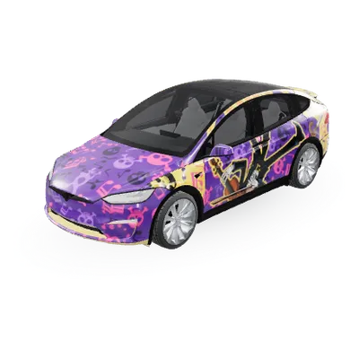 ブルック (布魯克) – テスラ Model X ラッピング
