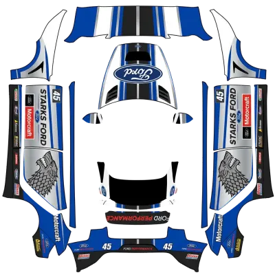 Starks Ford – Tesla Model 3 Wrap
