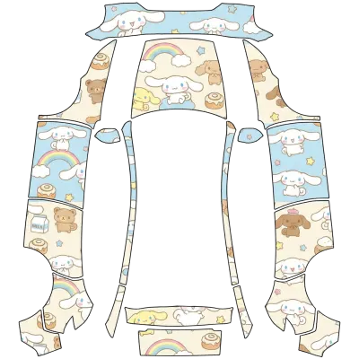 Cinnamoroll – Tesla Model Y Wrap