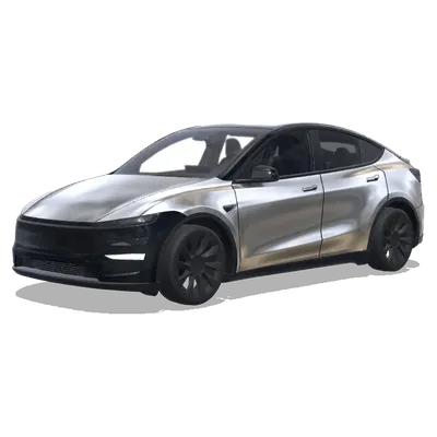 メタリッククイックシルバー – テスラ Model Y ラッピング