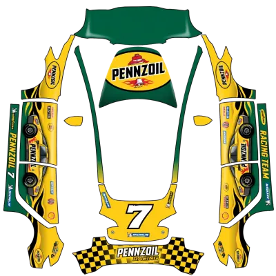 펜조일 RT (Pennzoil RT) – 테슬라 Model 3 랩핑