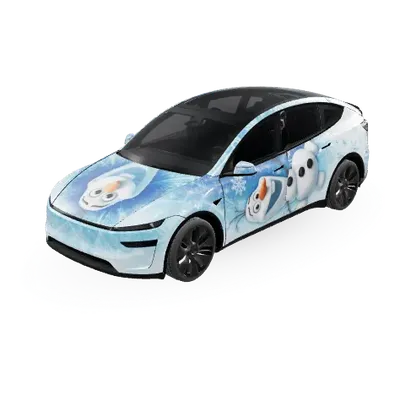 Olaf Design – Tesla Model Y L Wrap