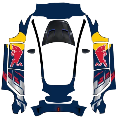 레드불 v2 클린 (redbull v2 clean) – 테슬라 Model 3 랩핑