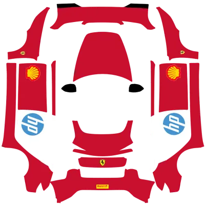 Ferrari – Tesla Model 3 wrap